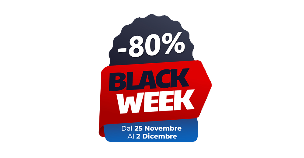 Black Week Shellrent: -80% su Hosting, VPS, SMTP, Storage e molto altro